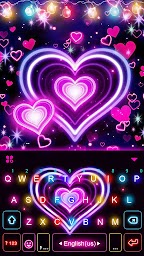 Neon Lights Heart Theme