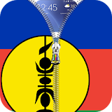 New Caledonia flag Lock Screen icon