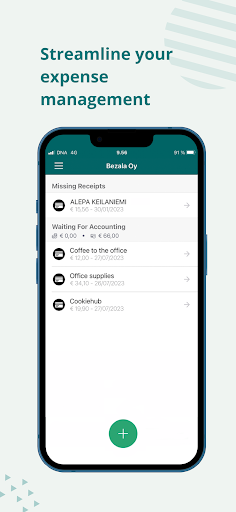 Android application Bezala screenshort