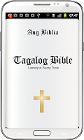 screenshot of Tagalog Bible -Ang Biblia
