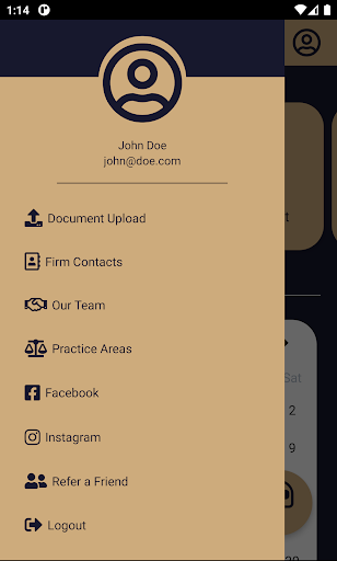 Garreta Law Mobile Screen 2