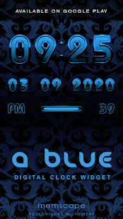 A-BLUE Smart Launcher Theme Screenshot