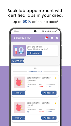 Qural - Healthcare. Done Smart Screen 3