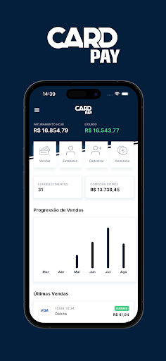 Android application CardPay screenshort