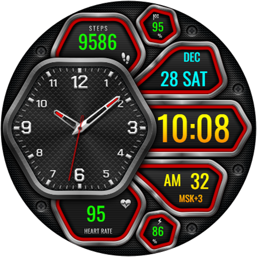Hybrid CUBURUS WD94 Watch face Download on Windows