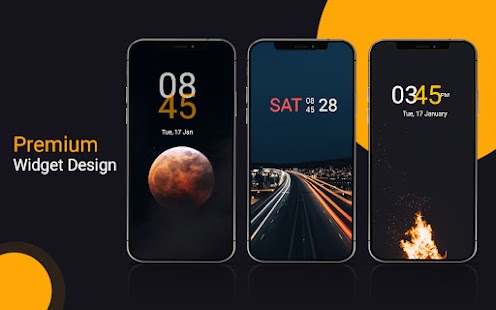 Digital Clock Widget Pro Screenshot