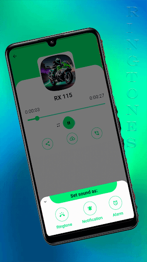 Motorcycle ringtones - Sounds Screen 2