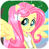 Dress up Fluttershy icon