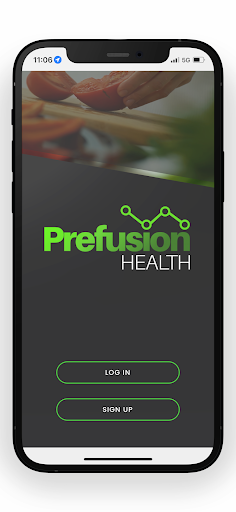 Prefusion Nutrition Tracker Screen 3