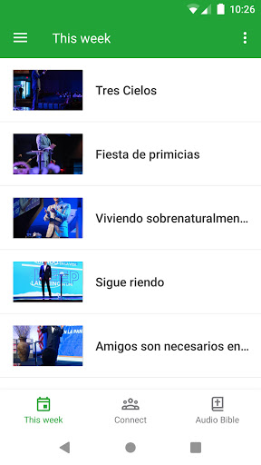 Android application Aguilas CFC Official App screenshort