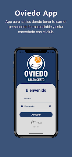 Android application OCB Socios screenshort
