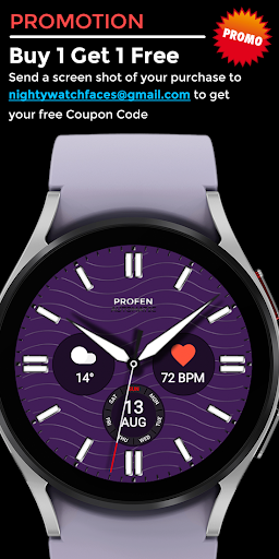 Profenight 2 - watch face screenshot 4