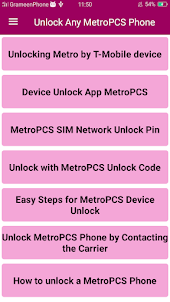 Unlock Any MetroPCS Phone