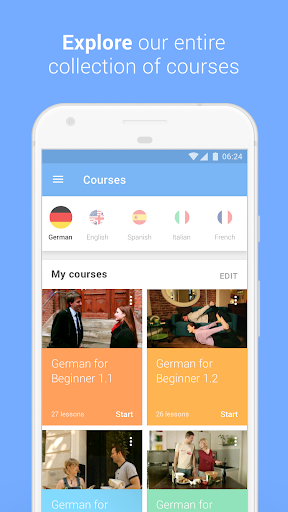 LinguaTV Language Learning Screen 2