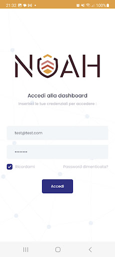 Android application Noah screenshort
