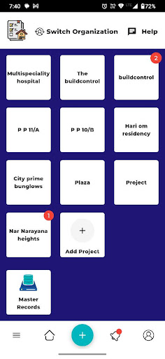 Android application buildcontrol screenshort