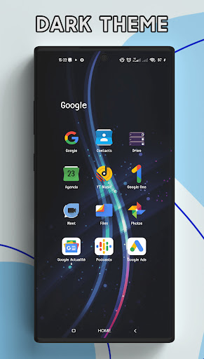 Realme c55 launcher, theme Screen 2