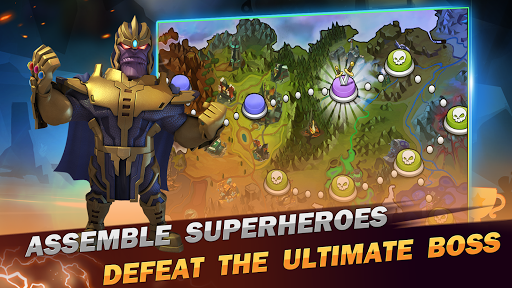 Code Triche Superhero Wars: Epic Idle RPG - Legend Battle  APK MOD (Astuce) 5