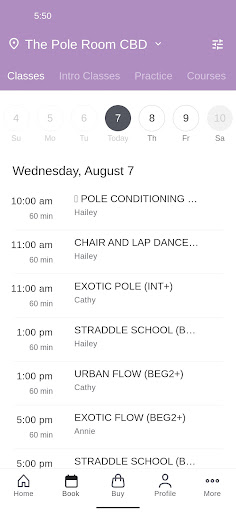 The Pole Room Screen 2