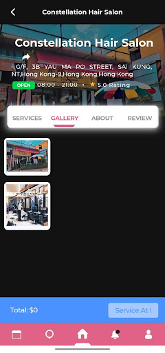 Android application Constellation User screenshort