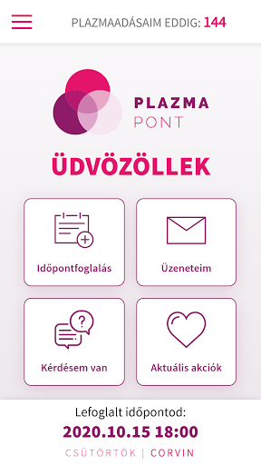 PlazmAPP Screen 2