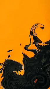Orange and Black Wallpapers