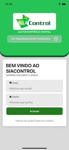 Android application SIACONTROL - PAC Digital screenshort