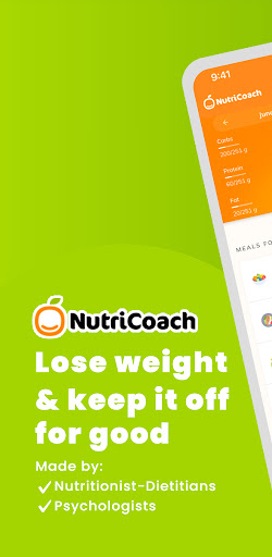 Android application NutriCoach Client screenshort