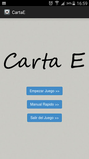 Android application Carta E screenshort