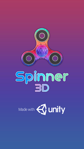 Spinner fidget 3D game
