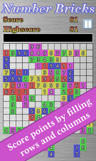 Number Bricks Puzzle Screen 2