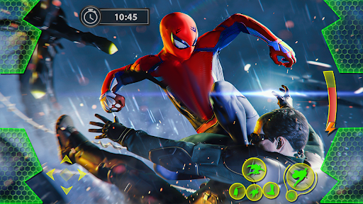 Android application Spider Hero :Epic Spider Games screenshort