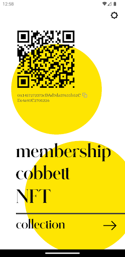 Android application Classics Society Membership screenshort