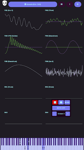 DefleMask Mobile Screen 2