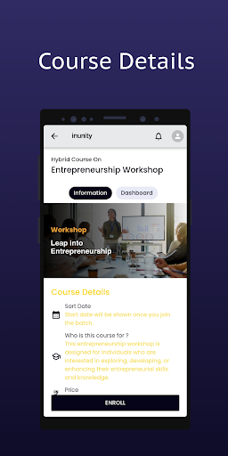 InUnity LMS Screen 2