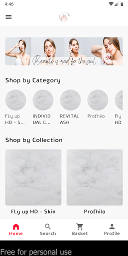Android application Beauty Sense screenshort