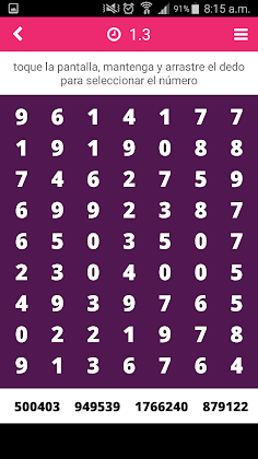 Sopa de Números - Screenshot 4