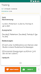 screenshot of German dictionary - offline