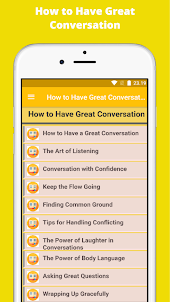 How to Have Great Conversation