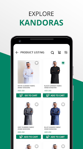 Android application CanCan: AI Customized Kandora screenshort