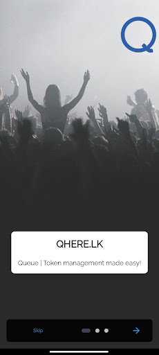 Android application QHere.lk screenshort