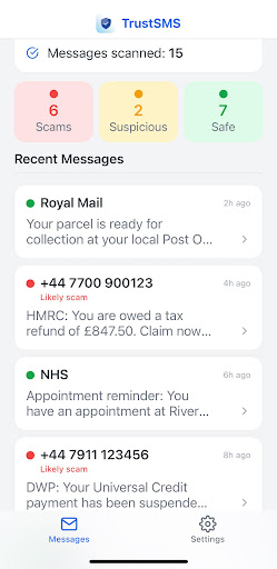 TrustSMS - SMS Guardian
