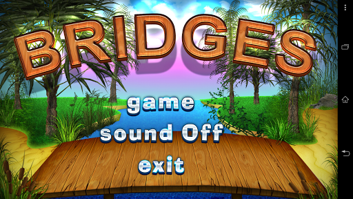 Android application Bridges: Hashiwokakero puzzle screenshort