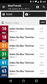 GO Transit Bus - MonTransit  screenshots 1