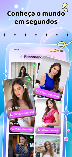 Visualização do aplicativo