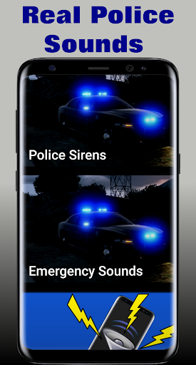 Android application Police Sirens & Sounds screenshort