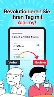 Alarmy – Wecker und Schlaf Screenshot