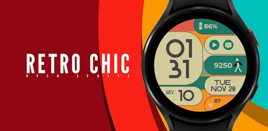 Retro Chic Watch Face