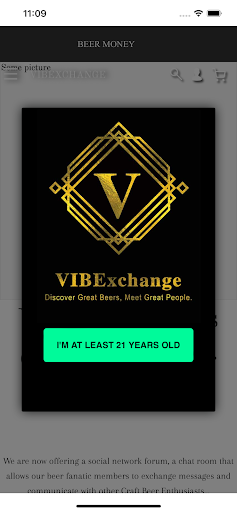 Android application Vibexchange screenshort