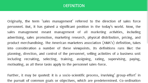 Sales Management Book